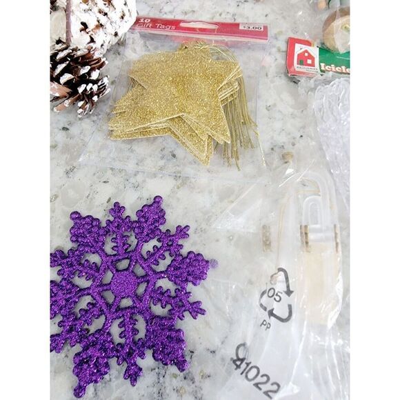 Lot Of  Vintage Christmas Ornaments For Crafts Or Decor Variety Some German‎ - Picture 5 of 11